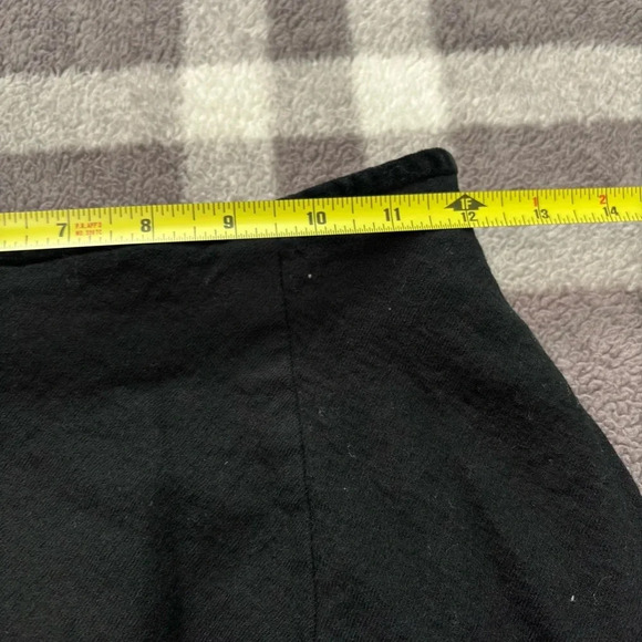 Brooks Brothers Black Pencil Skirt Velvet Waist  Size 6 - Picture 6 of 7